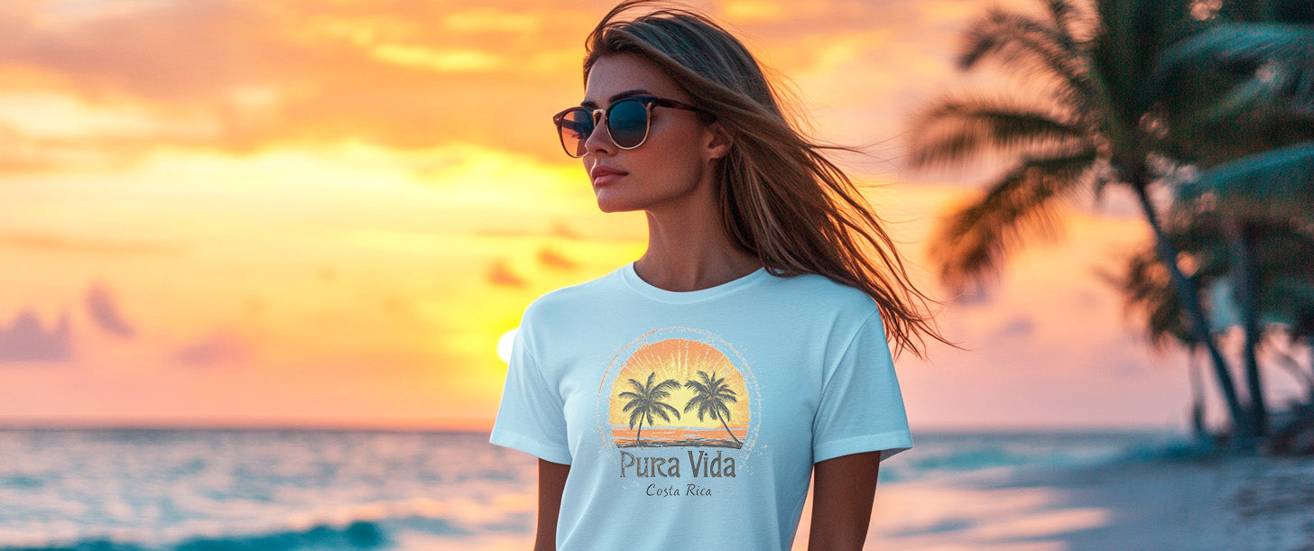 Pura Vida Costa Rica T Shirt