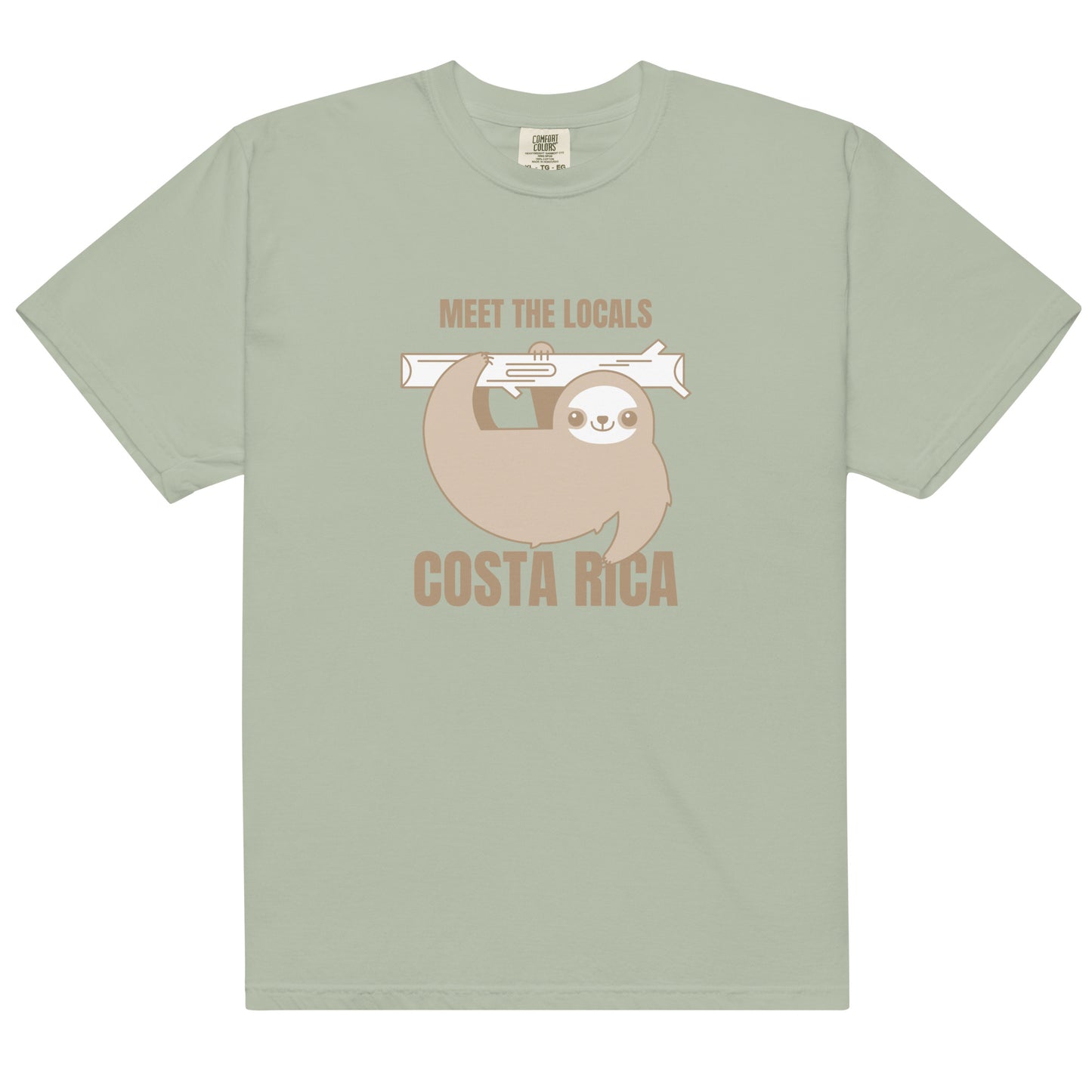 Costa Rica Meet The Locals Sloth t-shirt - Unisex