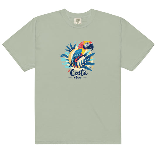 Smiling Costa Rica Parrot Unisex T-Shirt – Brighten Your Style