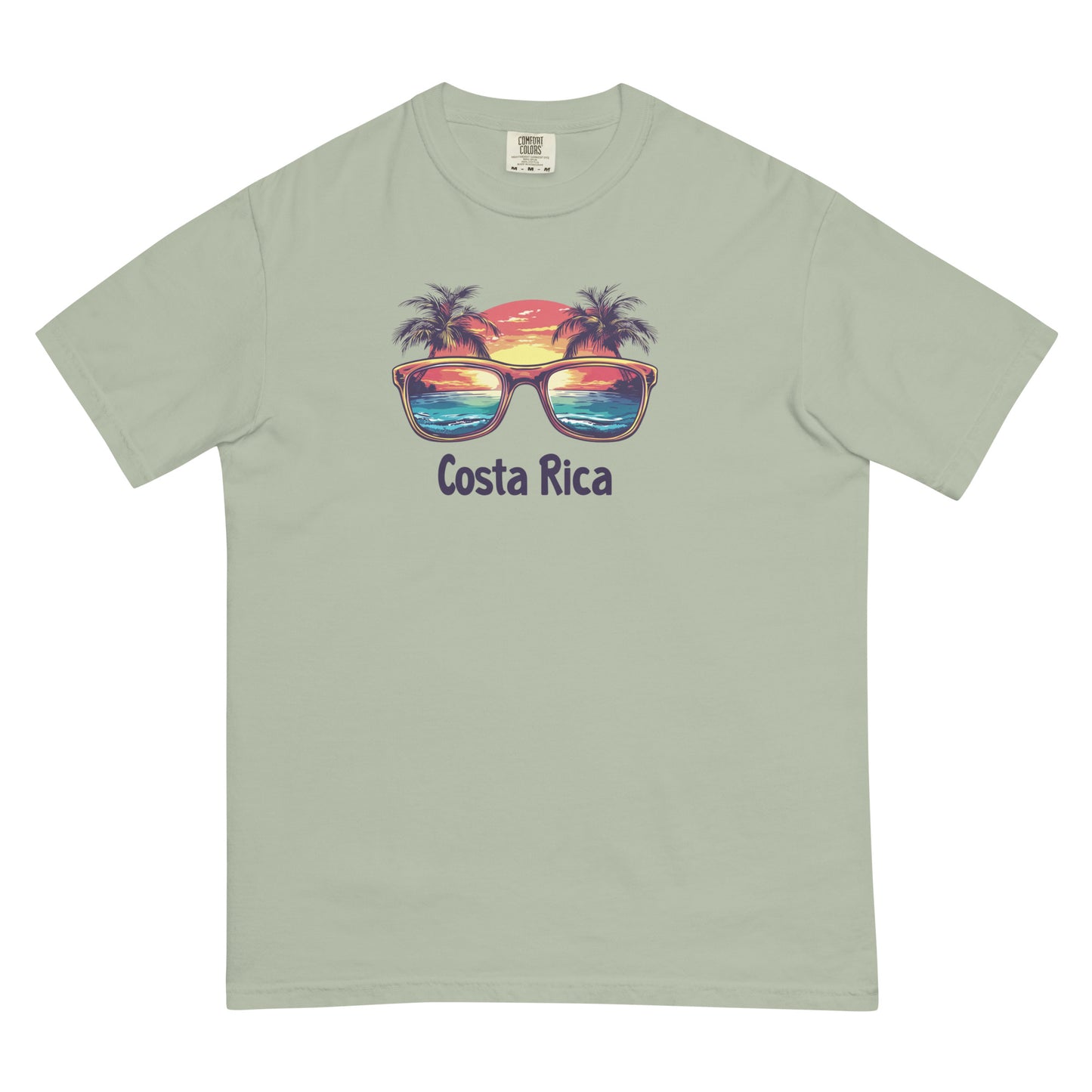 Costa Rica Tee Shirt - Beach Travel T-shirt - Family Tee - Costa Rica Vacation Shirt - Sunglasses Tee - Cute Beach Shirt - Unisex