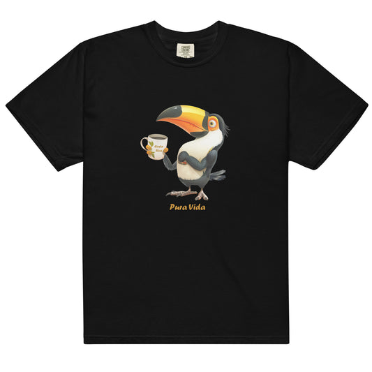 Costa Rica Pura Vida Toucan Coffee Tee