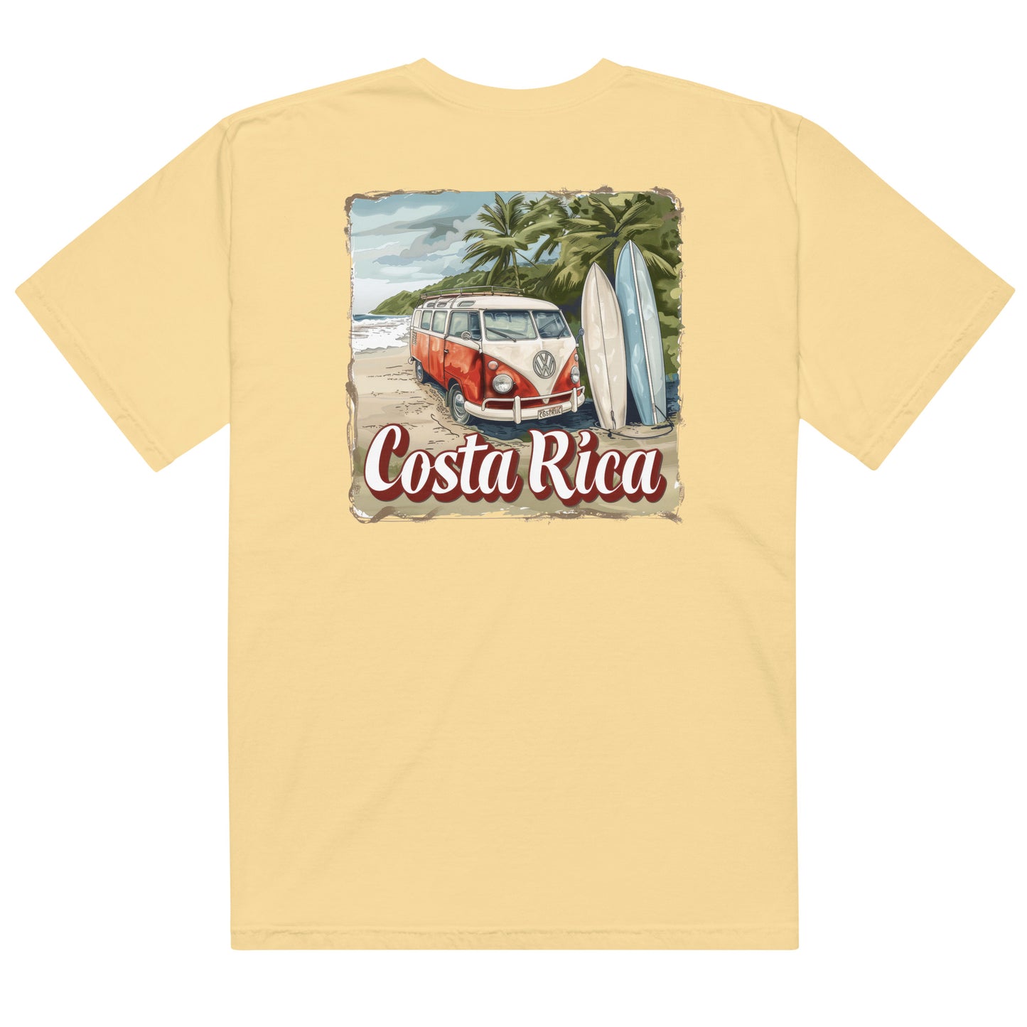 Costa Rica Beach Unisex Surfing T-shirt