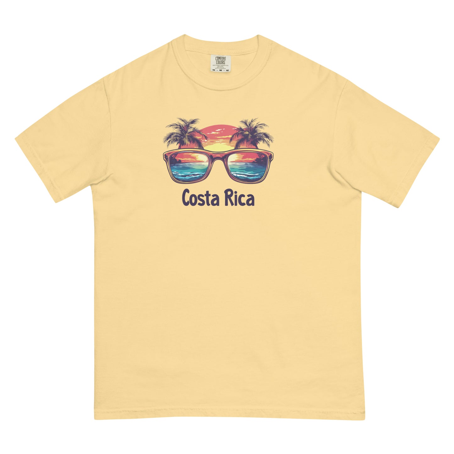 Costa Rica Tee Shirt - Beach Travel T-shirt - Family Tee - Costa Rica Vacation Shirt - Sunglasses Tee - Cute Beach Shirt - Unisex