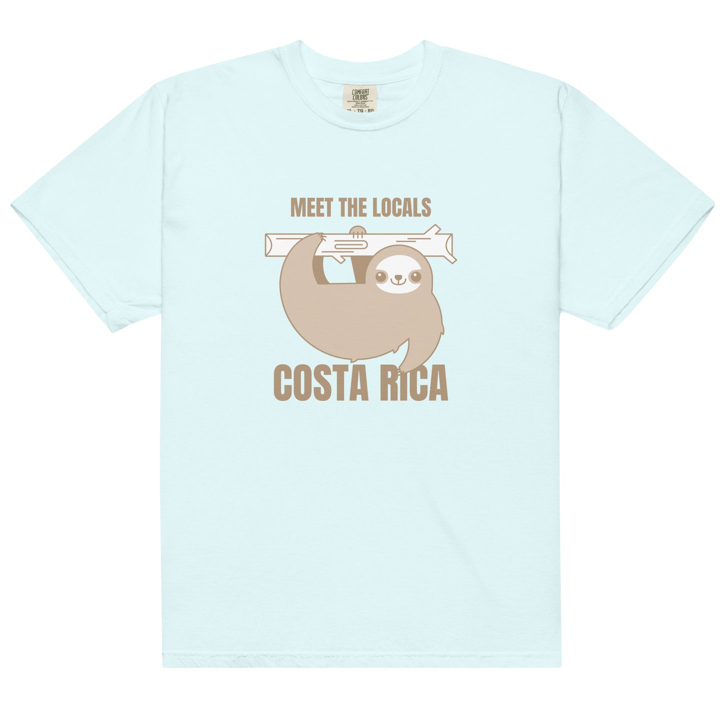 Costa Rica Meet The Locals Sloth t-shirt - Unisex