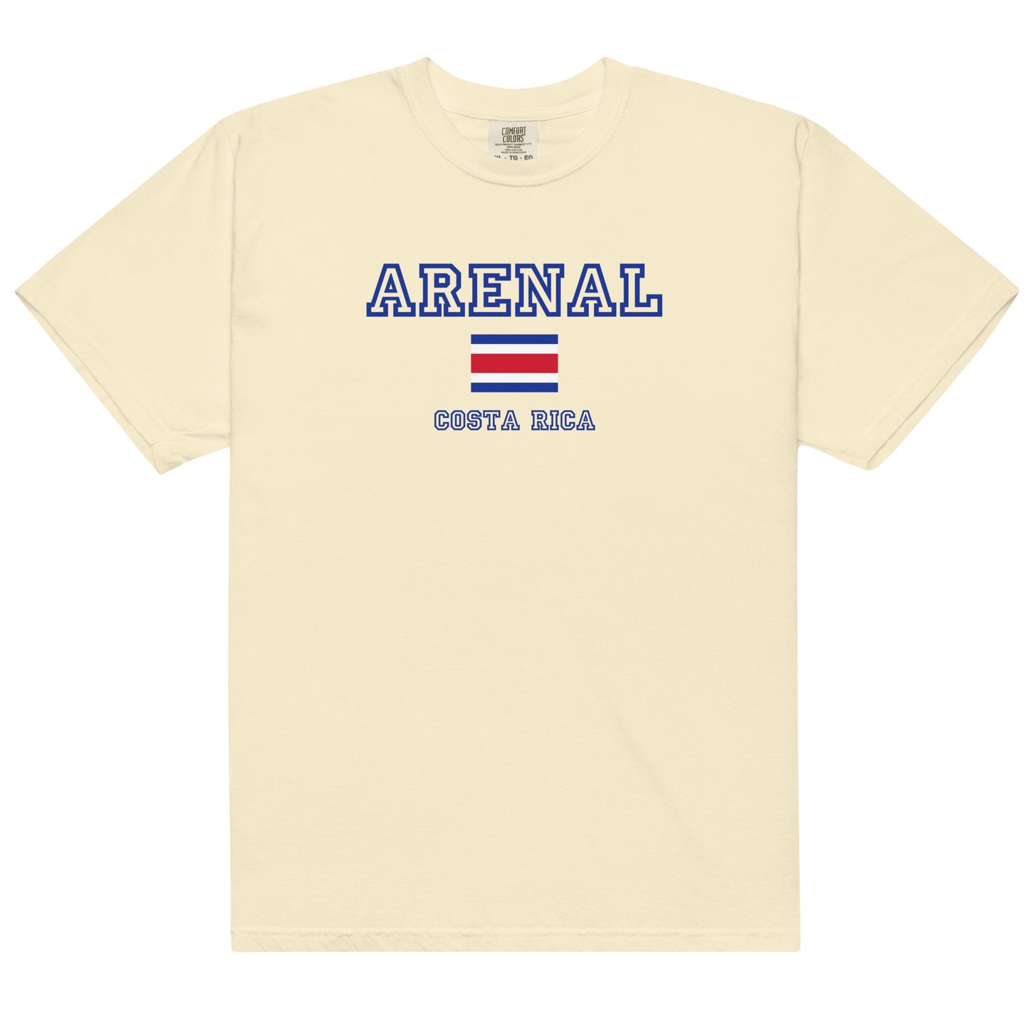 Arenal Costa Rica Unisex T-Shirt with Flag – Adventure and Pride Combined