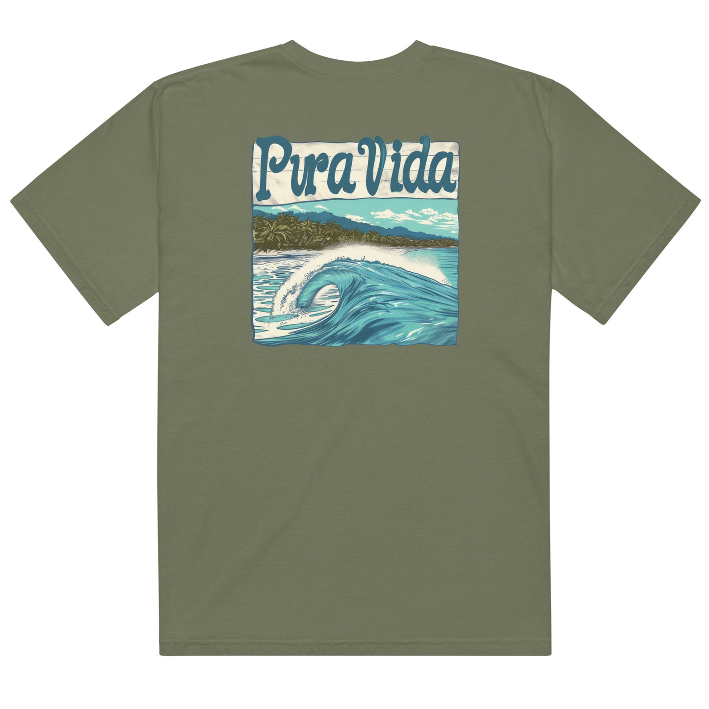 Costa Rica Pura Vida Wave t-shirt - Unisex