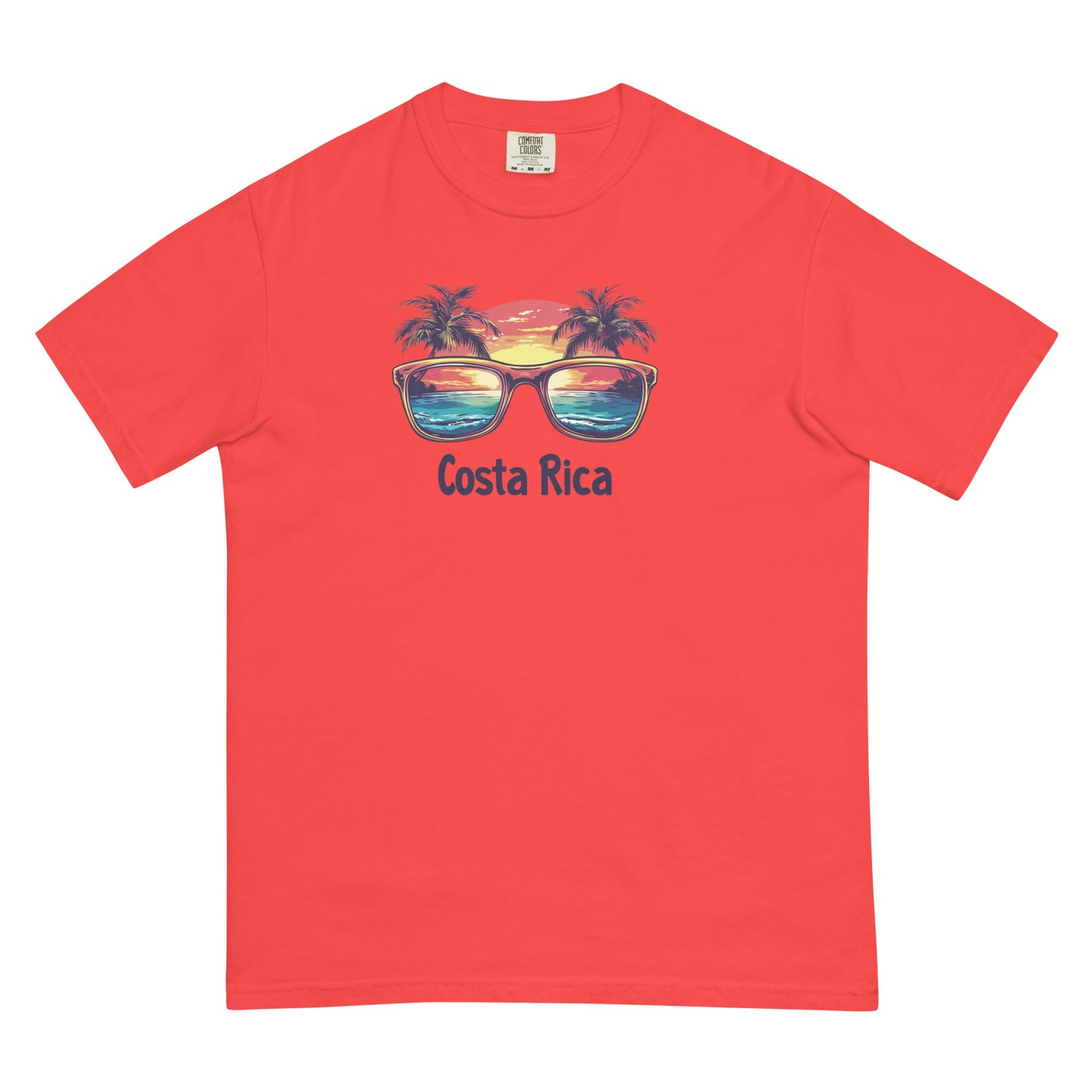 Costa Rica Tee Shirt - Beach Travel T-shirt - Family Tee - Costa Rica Vacation Shirt - Sunglasses Tee - Cute Beach Shirt - Unisex