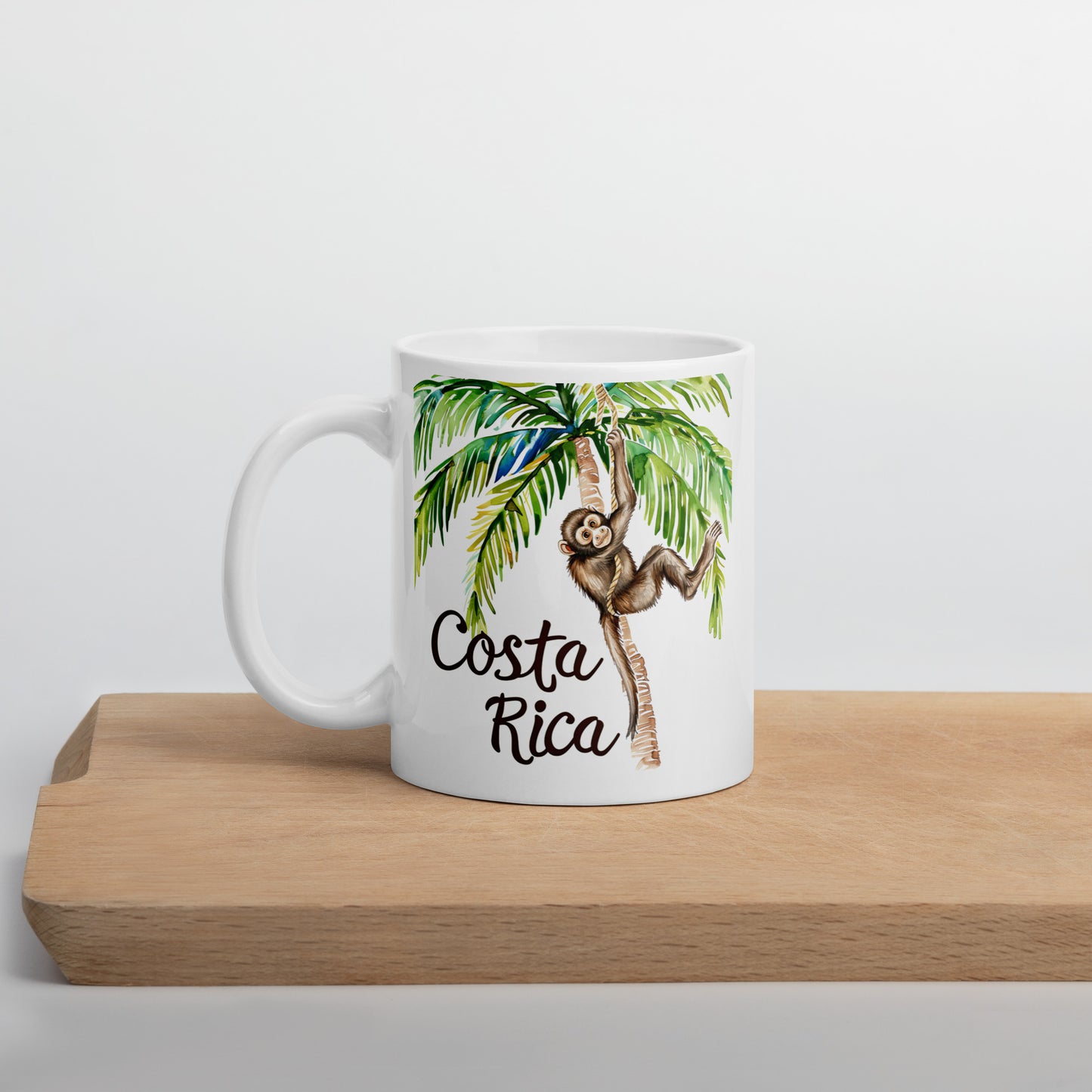 Costa Rica Monkey Coffee Mug