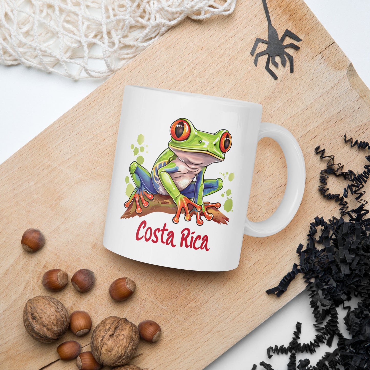Costa Rica Red Eyed Tree Frog Coffee Mug
