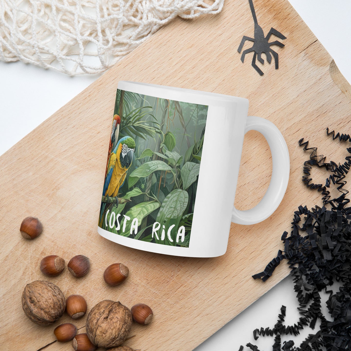 Wild Costa Rica Parrot Coffee Mug