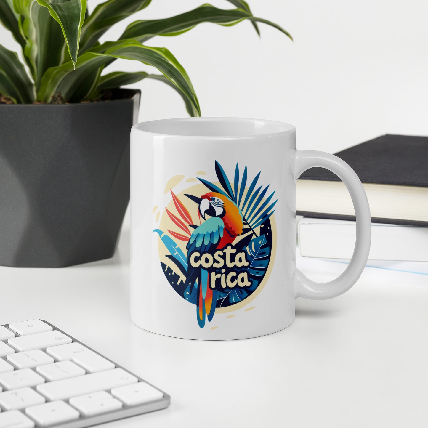 Costa Rica Parrot Coffee Mug