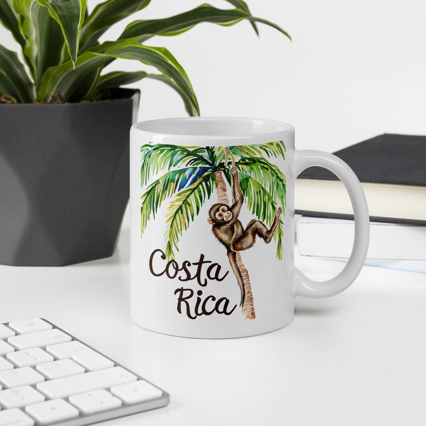 Costa Rica Monkey Coffee Mug