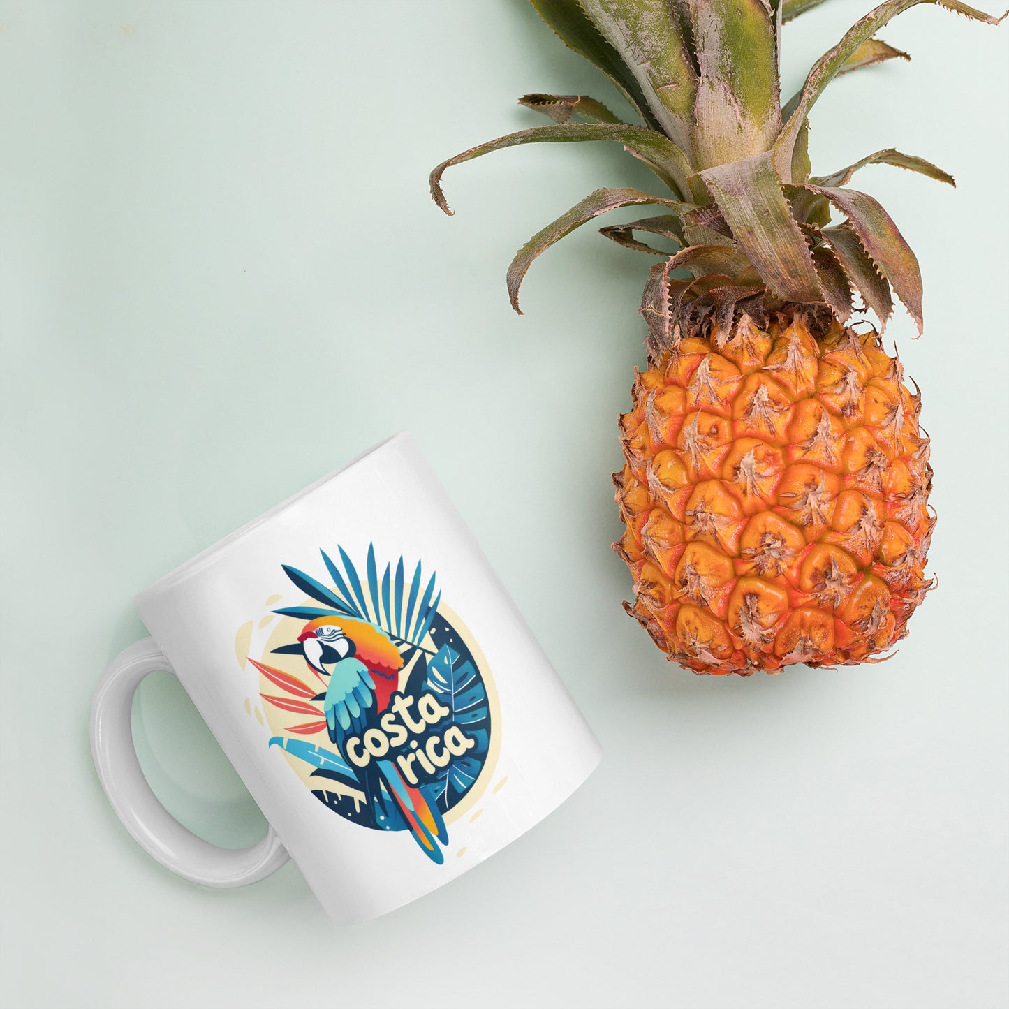 Costa Rica Parrot Coffee Mug