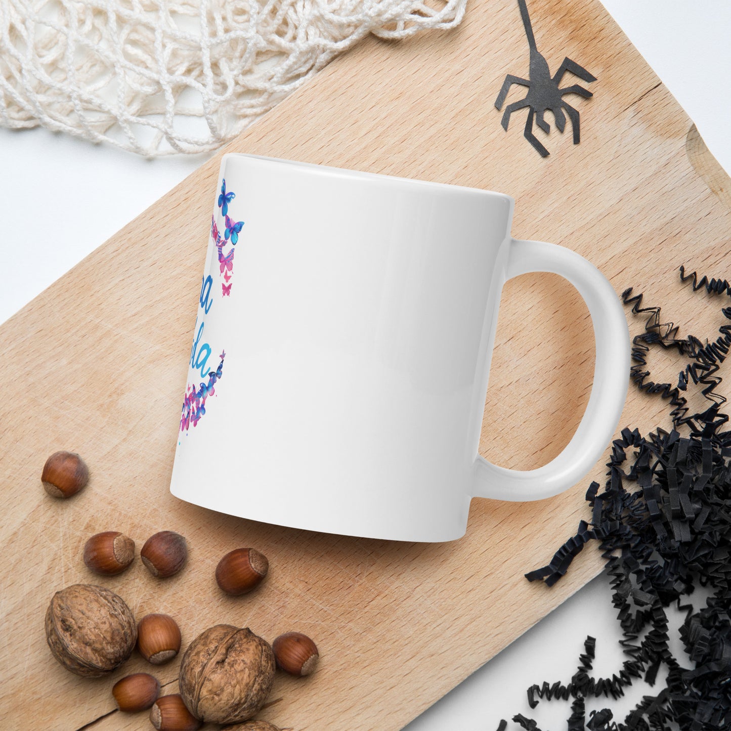 Pura Vida Costa Rica Butterfly Coffee Mug