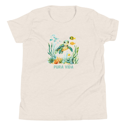 Costa Rica Turtle Kids T Shirt