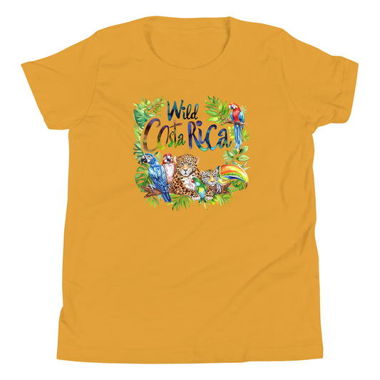 Costa Rica Wildlife Kids T-Shirt