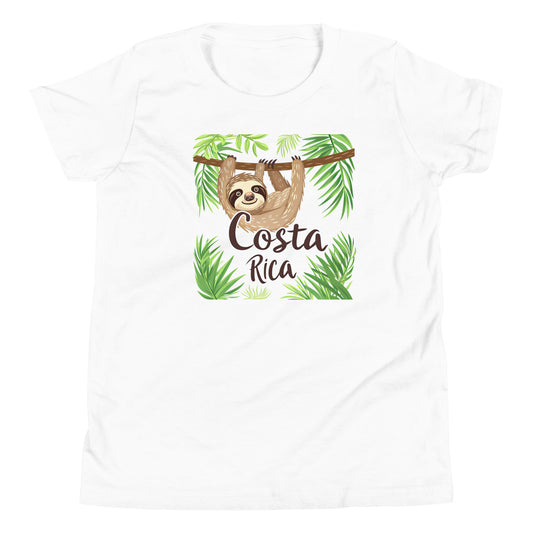 Costa Rica Sloth Kids T-Shirt