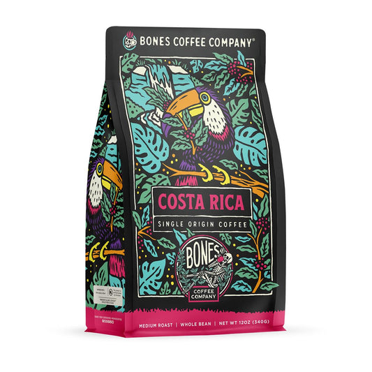 Costa Rica Single-Origin Whole Coffee Beans